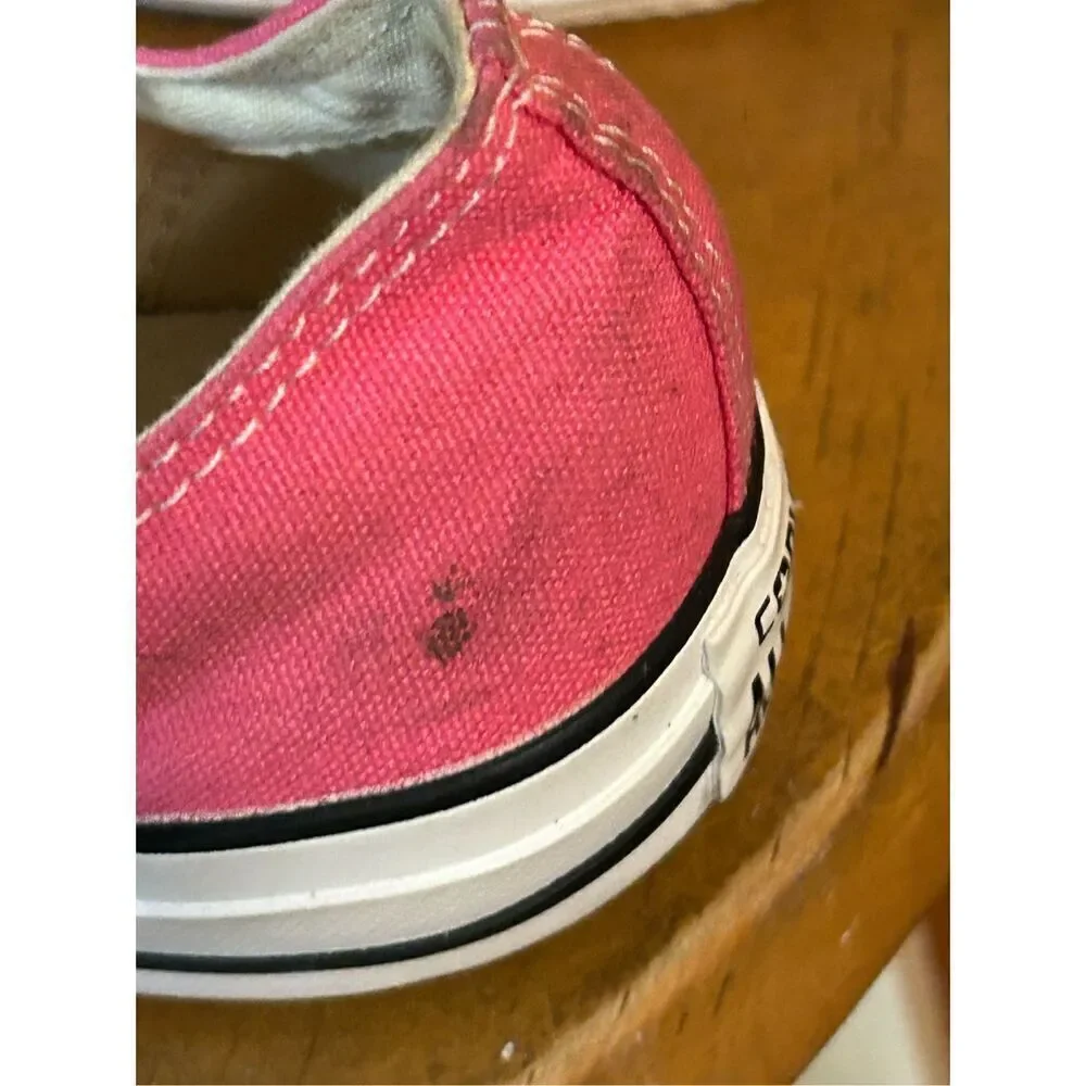 Converse All-Star, tennis shoes, pink unisex Men 9 Women 11￼￼ - Picture 10 of 12